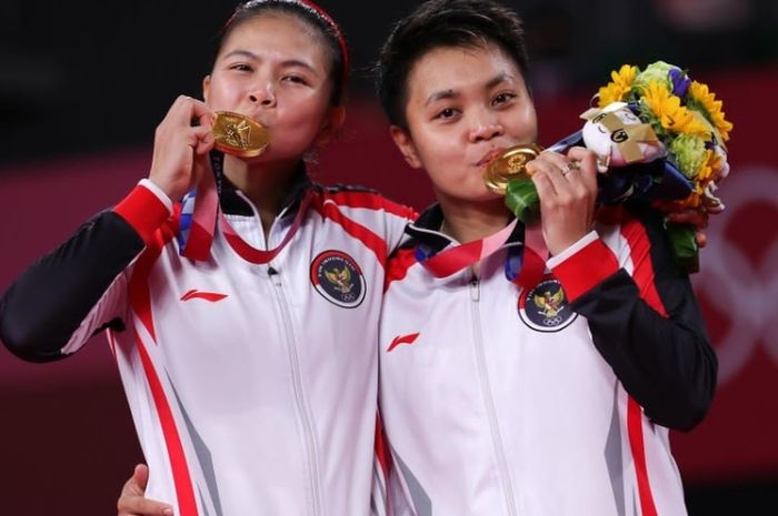 Sampai Bingung Mengungkapkan Rasa Syukurnya, Apriyani Rahayu Beberkan Perasaan Bahagianya Usai Menangkan Medali Emas Olimpiade Tokyo 2020