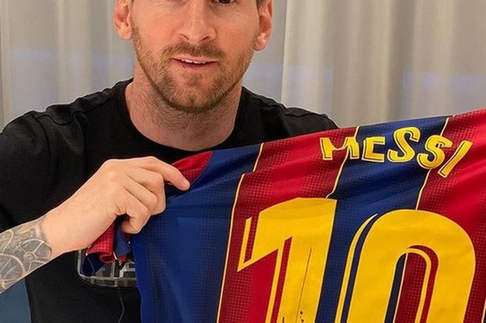 Nomor punggung sepuluh miik Lionel Messi