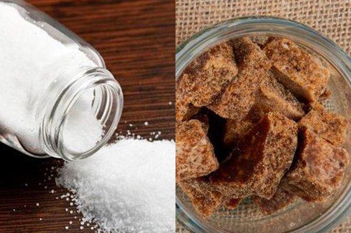 Makan Gula Merah dicampur garam sebelum tidur bisa berikan khasiat luar biasa