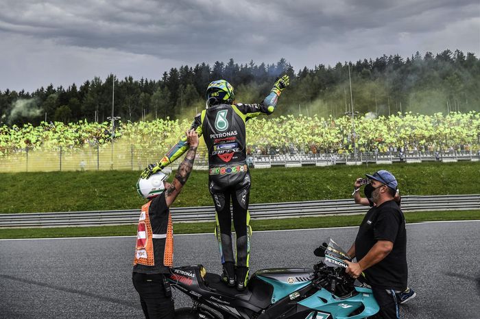 Valentino Rossi senang dengan balapan MotoGP Austria 2021