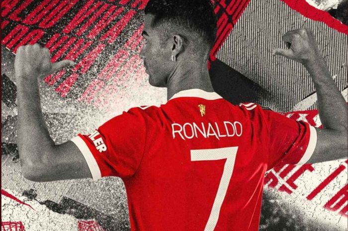 Cristiano Ronaldo resmi mengenakan nomor punggung tujuh di Manchester United.