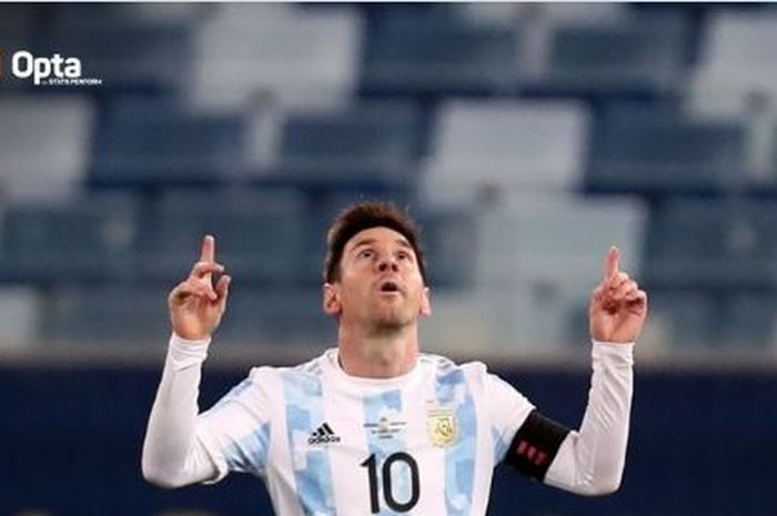 Megabintang Argentina, Lionel Messi sukses mencetak hattrick saat bersua Bolivia di Kualifikasi Piala Dunia 2022 zona CONMEBOL.