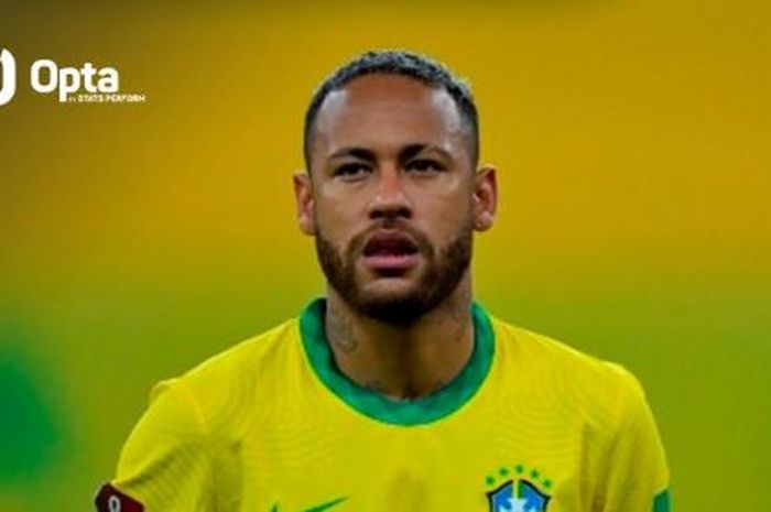 Megabintang Brasil, Neymar, membuat catatan lengkap dengan mencetak gol, asis, dan mendapat kartu kuning melawan Peru di Kualifikasi Piala Dunia 2022.