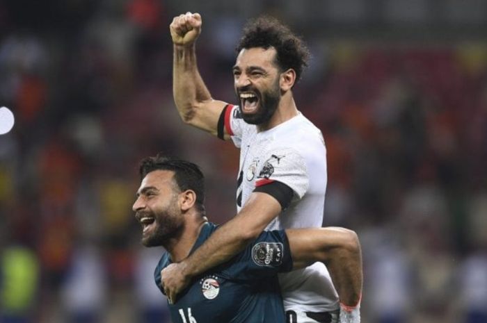 Mohamed Salah dan Mohamed Abou Gabal membawa Mesir ke final Piala Afrika 2021.