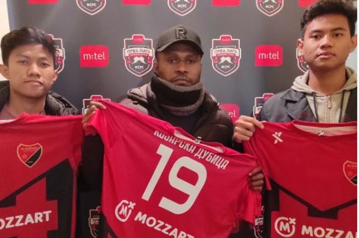Tiga pemain Indonesia dikontra klub Bosnia-Herzegovina, FK Borac Kozarska Dubica. 