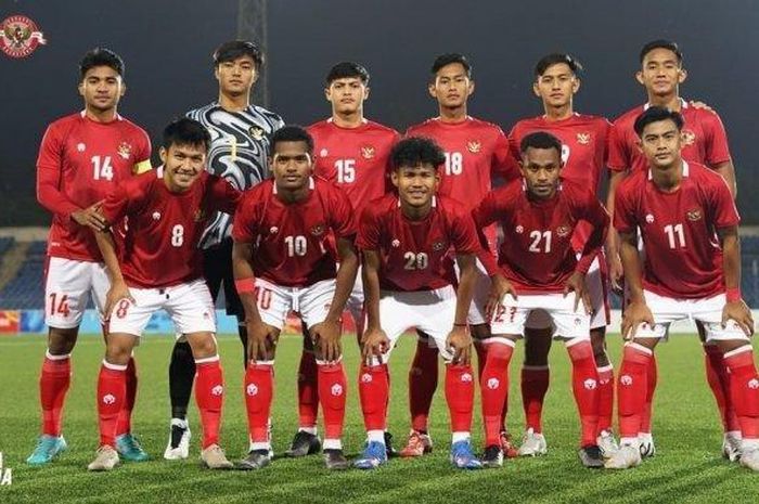 Punggawa Timnas Indonesia U23 yang berjuang di babak kualifikasi Piala Asia U23 2022.