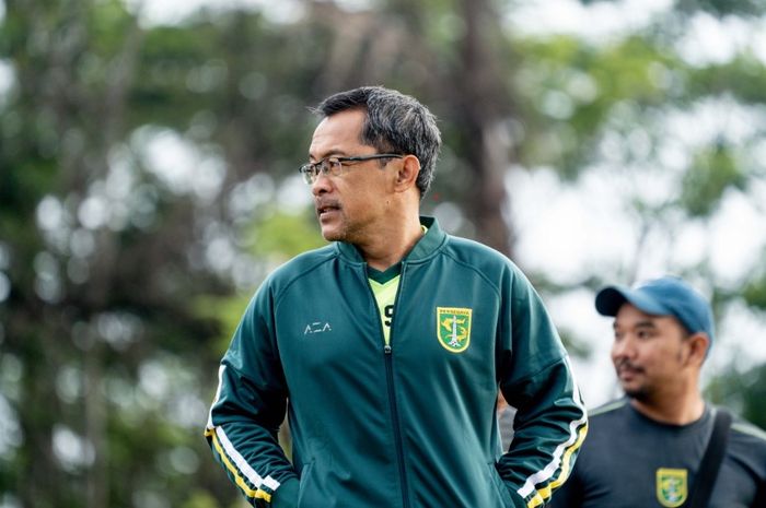 Pelatih Persebaya, Aji Santoso menjelaskan misi khusus timnya di Piala Presiden 2022.