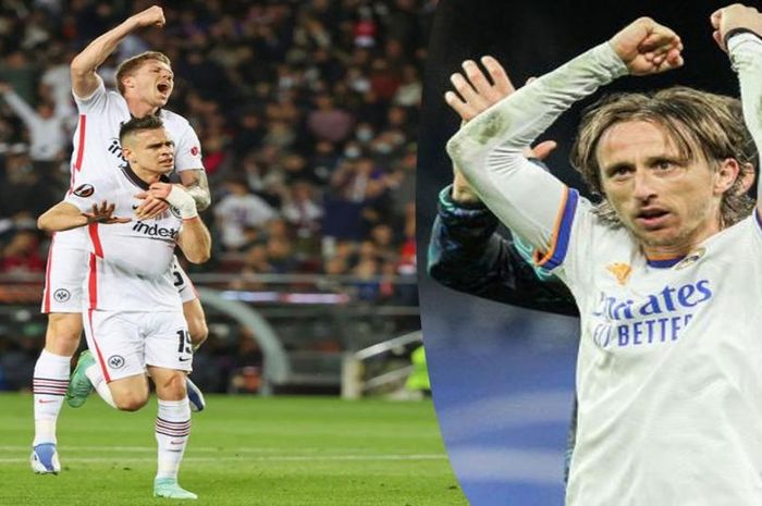 Pemain Eintracht Frankfurt, Kristijan Jakic melunasi utang atau janjinya kepada gelandang Real Madrid, Luka Modric yang merupakan kaptennya ti timnas Kroasia.