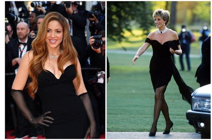 Penyanyi internasional, Shakira dinilai memakai gaun yang mirip dengan Putri Diana untuk menyindir mantan kekasihnya, Gerard Pique yang berselingkuh.