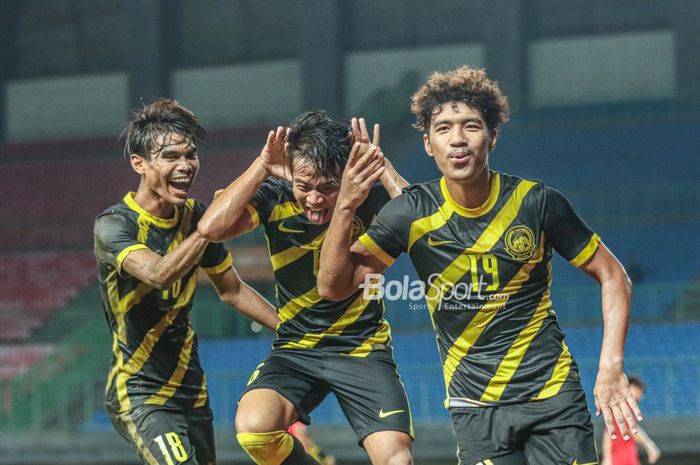 para pemain Timnas U-19 Malaysia