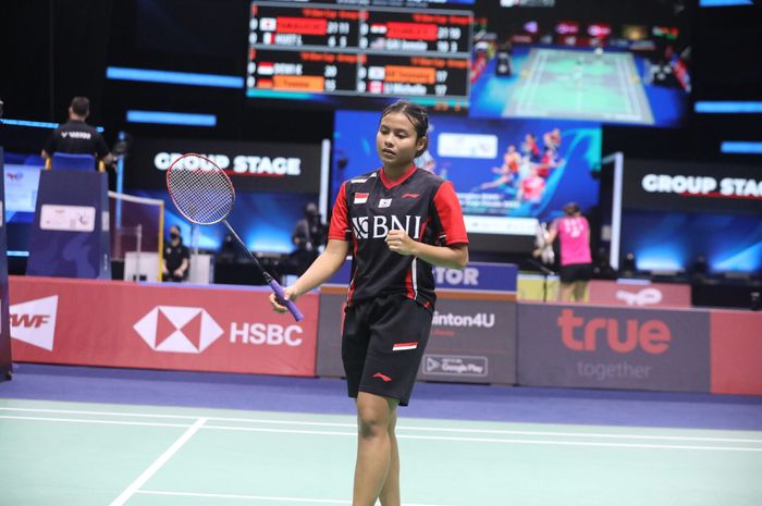 tunggal putri Indonesia, Komang Ayu Cahya Dewi menjadi satu-satunya wakil Indonesia yang tersisa di babak 16 besar Taipei Open 2022.