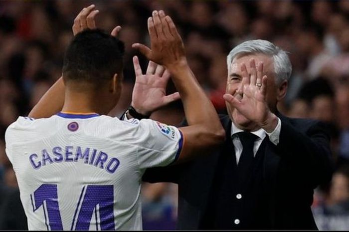 Pelatih Real Madrid (Carlo Ancelotti) turut memberikan komentar mengenai kepindahan Casemiro ke MU.