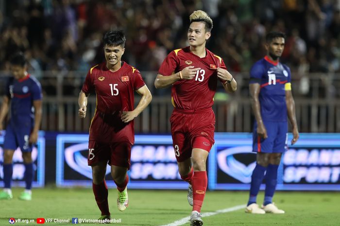 Timnas Vietnam menang 4-0 atas Singapura dalam FIFA Matchday, Rabu (21/9/2022) malam WIB.