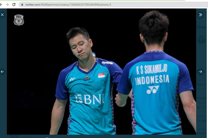 Ganda putra Indonesia, Marcus Fernaldi Gideon/Kevin Sanjaya Sukamuljo ungkap penyebab kekalahan di babak pertama French Open 2022.