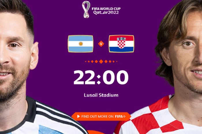 Lionel Messi dan Luka Modric akan adu hebat dalam duel Argentina vs Kroasia di semifinal Piala Dunia 2022.