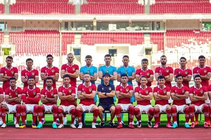 Ilustrasi foto pemain timnas Indonesia di Piala AFF 2022