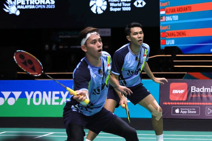 Link live streaming final Malaysia Open 2023, Fajar Alfian/Muhammad Rian Ardianto siap berburu gelar juara