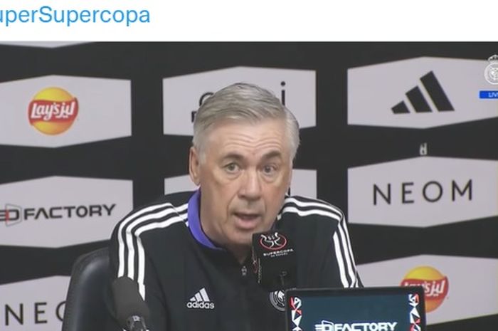 Pelatih Real Madrid, Carlo Ancelotti, tidak menyerah dalam perebutan gelar Liga Spanyol 2022-2023.