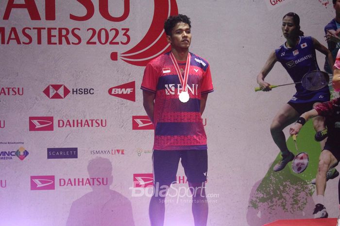 Tunggal Putra Indonesia, Chico Aura Dwi Wardoyo harus menerima peringkat kedua di laga final Indonesia Masters 2023 di Istora Senayan, Jakarta, Minggu (29/1/2023).