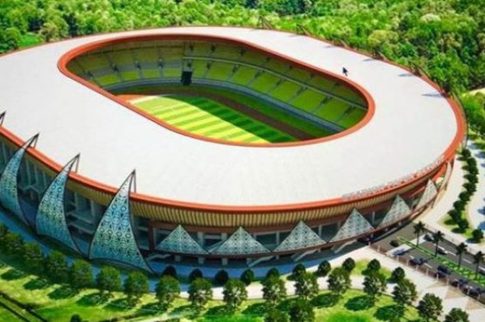 Stadion Papua Bangkit. 