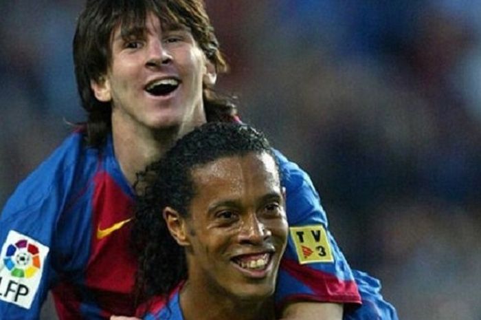 Lionel Messi dan Ronaldinho