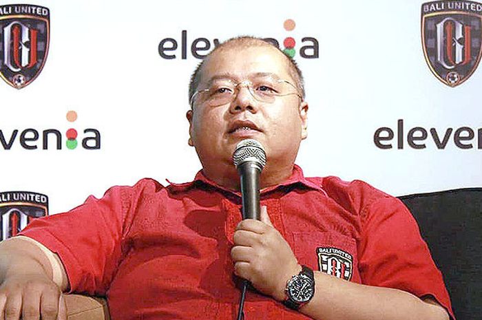 CEO Bali United, Yabes Tanuri.