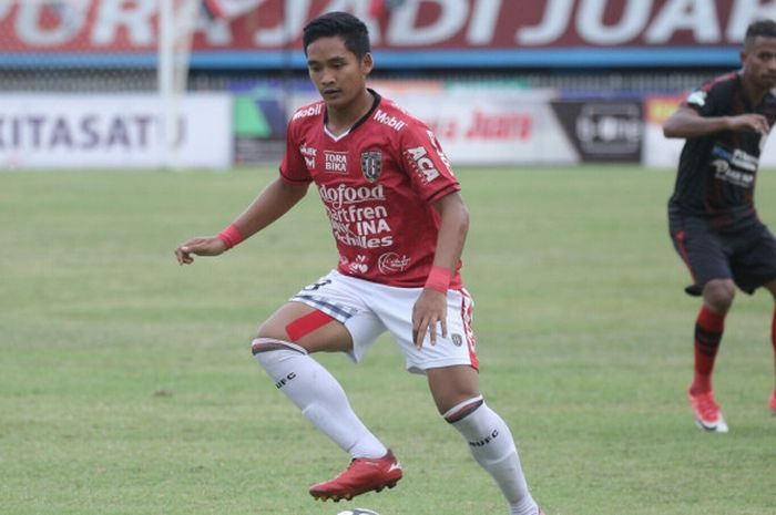 Gelandang muda Bali United, I Kadek Agung Widnyana.