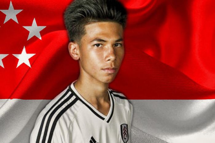 Ben Davis, pemain muda timnas Singapura yang kini memperkuat Fulham
