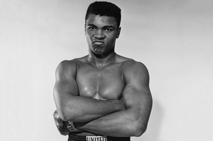 Muhammad Ali ketika masih aktif sebagai seorang petinju.