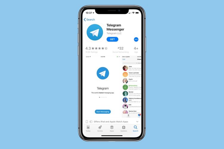 Rusia Ultimatum Apple untuk "Buang" Telegram dari App Store