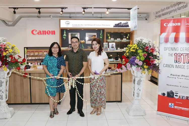 Banyak Toko Online, Datascrip Tetap Buka Gerai Canon ke-16 di Malang