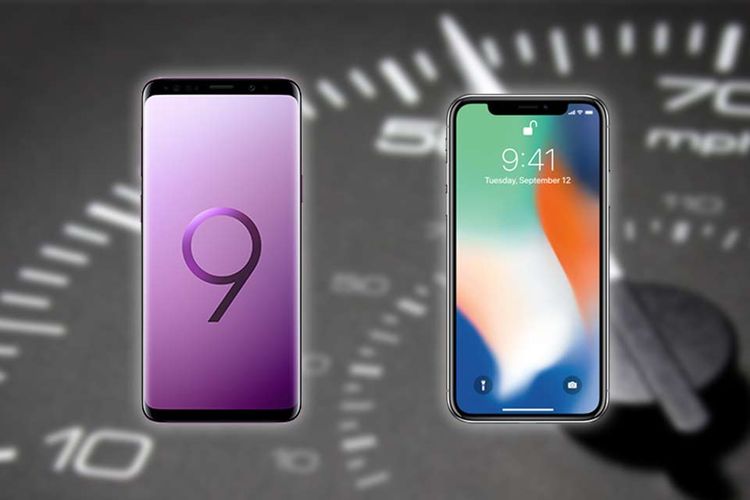 Terbukti! Akses Internet Galaxy S9 Lebih "Ngebut" daripada iPhone X