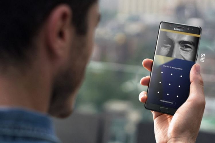 Samsung akan Pasang Teknologi Iris Scanner ke Smartphone Murahnya