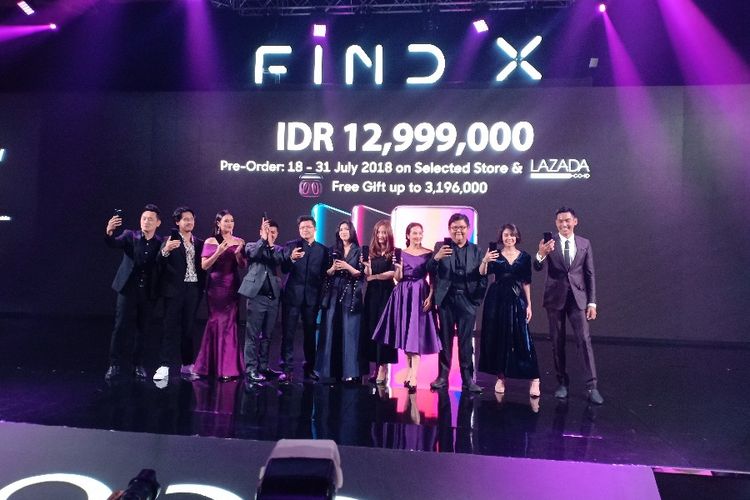 Resmi Hadir di Indonesia, OPPO Find X Hadirkan Ragam Inovasi