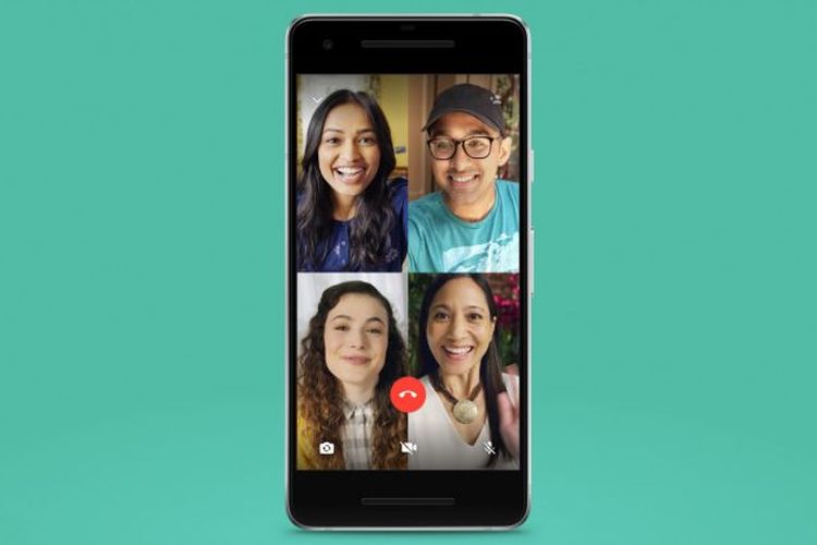 Cara Mudah Gunakan "Video Call" 4 Orang Bersamaan di WhatsApp