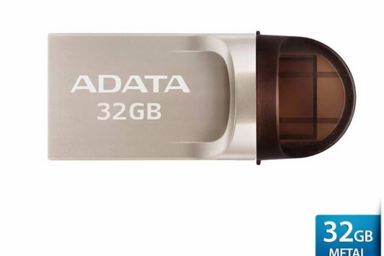 ADATA UC370 32 GB: Mudah Pindahkan Data Dengan Pilihan Dua Port USB