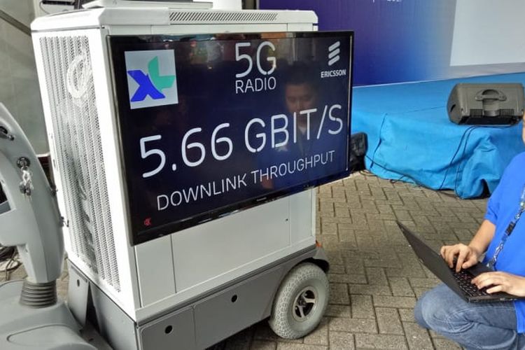 XL Uji Coba Jaringan Internet 5G, Kecepatannya Tembus 20 Gbps