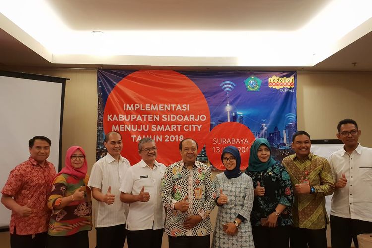 Indosat Ooredoo Siap Bangun Infrastruktur Smart City di Sidoarjo