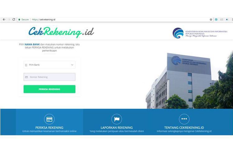 Inilah 6 Fakta Situs CekRekening.id untuk Cegah Penipuan Online