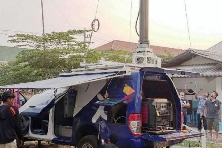 Antisipasi Lonjakan Trafik, XL Kerahkan Mobile BTS di Sulteng