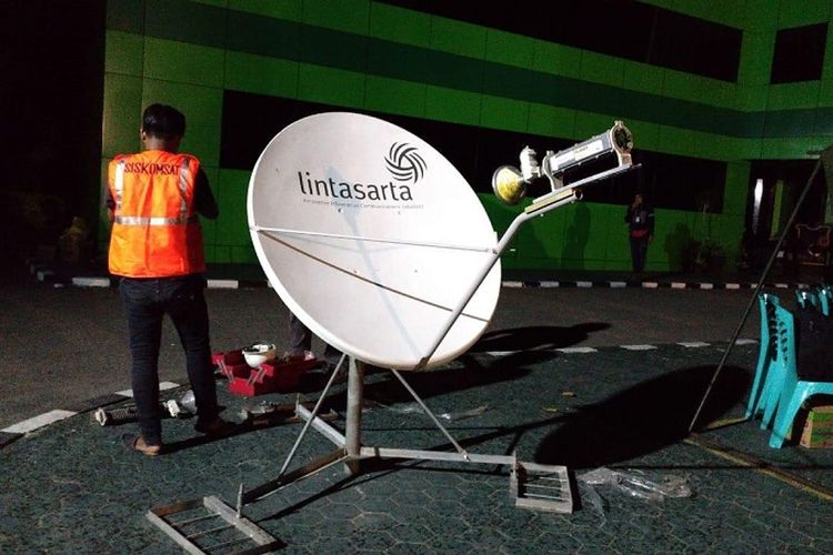 Lintasarta Kirim Satelit VSAT untuk Pulihkan Telekomunikasi di Palu