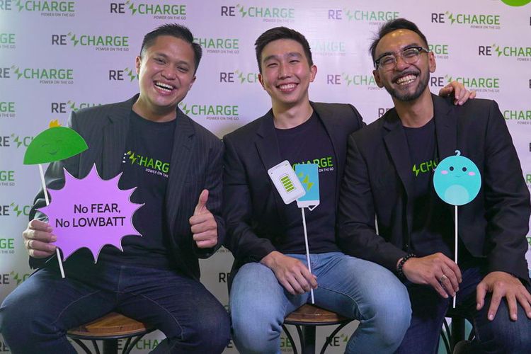 ReCharge Tawarkan Solusi Penyewaan Power Bank Berbasis Aplikasi