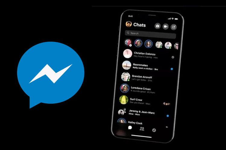 Apa saja Fitur-fitur Terbaru Aplikasi Pesan Messenger?, Ada Dark Mode