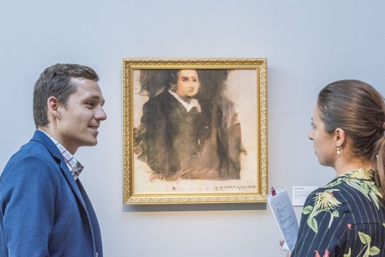 "Portrait of Edmond Belamy", Lukisan Buatan AI ini Laku Rp6.5 Miliar