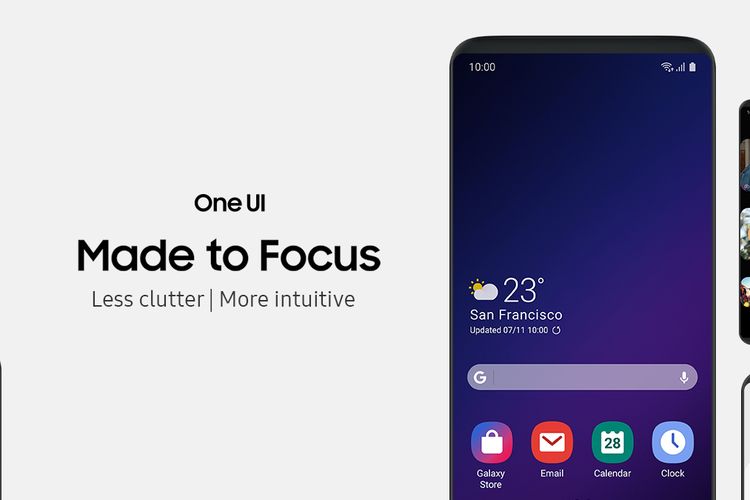 Samsung Pamerkan Kecanggihan Antarmuka Masa Depan Samsung One UI
