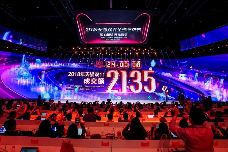 Rekor Baru, Penjualan Alibaba di Singles Day Tembus Rp446,6 Triliun