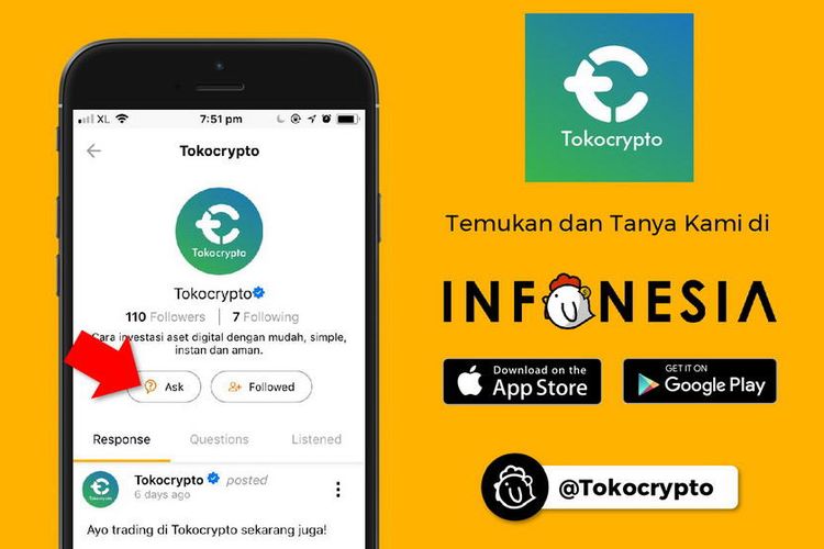 Tokocrypto Gandeng Infonesia Sebagai Sarana Edukasi Terkait Blockchain