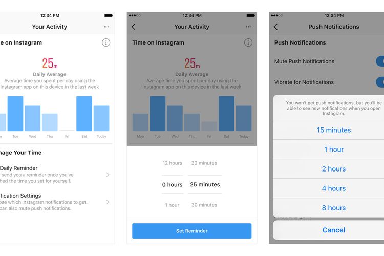 Instagram Luncurkan Fitur "Your Activity" untuk Batasi Waktu Pemakaian