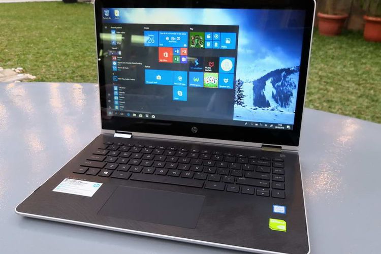 HP Pavilion x360 14-ba163TX: Laptop Convertible Berlayar Besar