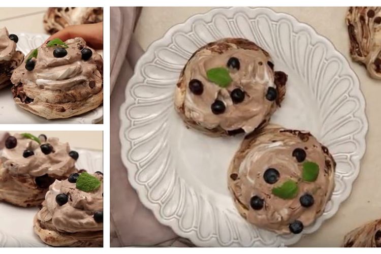 Chocolate Pavlova With Chocolate Mousse Recipe Nyt Cooking